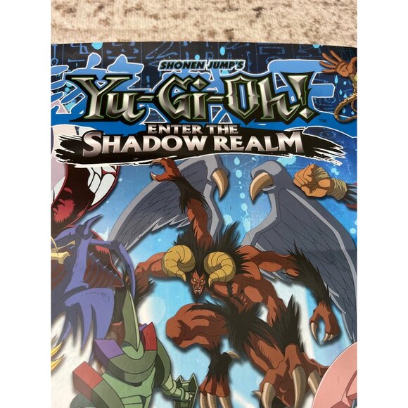 Vintage Yu-Gi-Oh! Enter The Shadow Realm 1996 Poster By Kazuki Takahashi - Picture 2 of 4